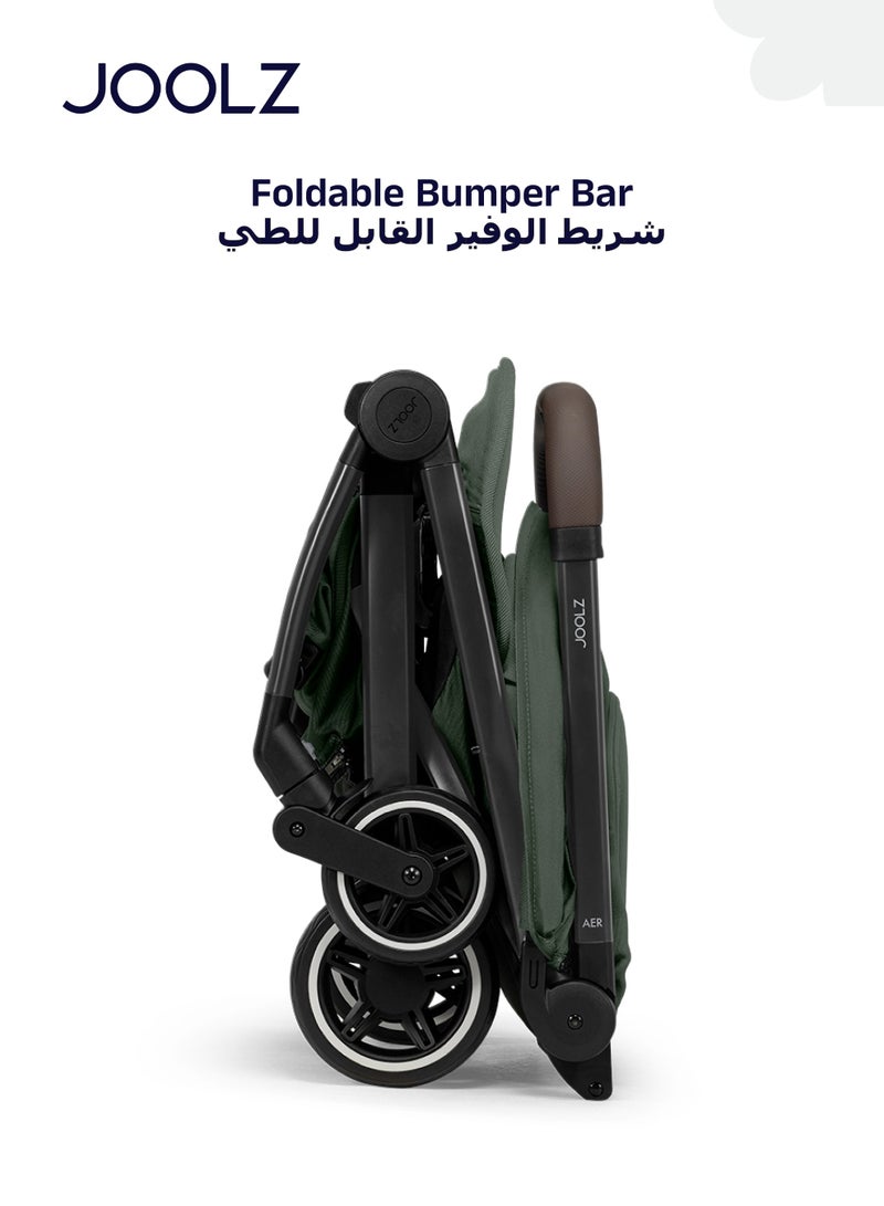 جولز مقبض أمان جُولز AER+ لعربة الأطفال - تركيب سهل بنقرة واحدة، قبضة مريحة وآمنة، تصميم متين وأنيق، متوافق مع عربة جُولز AER+ - بني كربوني - Image 5