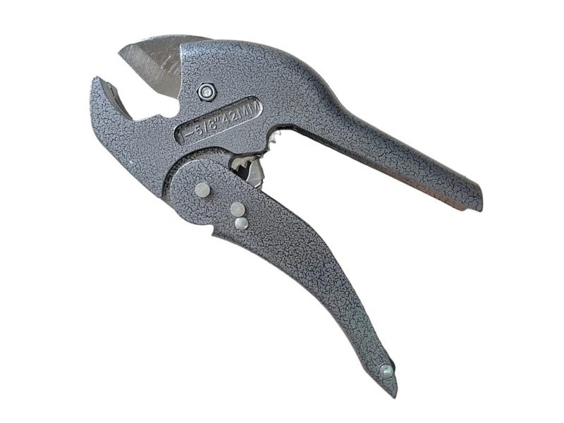 Zebra Premium Tools ZPC01 PVC Pipe Cutter Upto 42MM with SafetyLock CPVC PP PEX PE Pipe Cutter Red - Image 1
