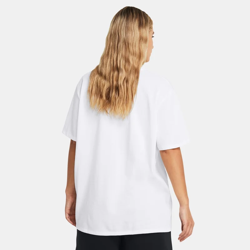 اندر ارمر تيشيرت بوي فريند للنساء