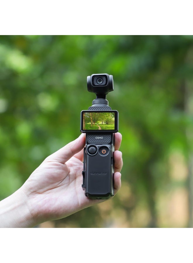 LumsAura Pocket 3 Expansion Adapter – For DJI Osmo Pocket 3 Creator Combo, Cold Shoe Mount for Microphone, LED Lamp, Tripod, Strap, Bicycle, and Backpack Clip  - Image 3