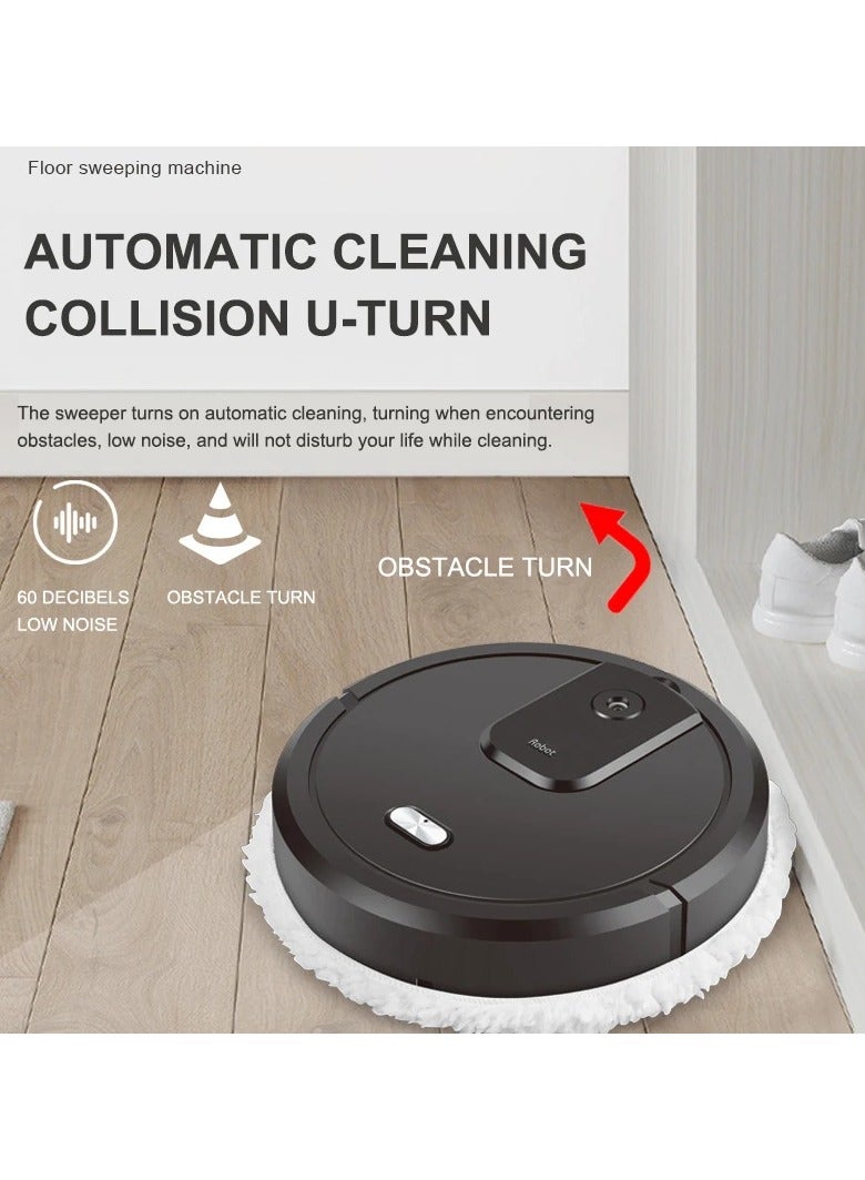 Smart Sweeping and Mop Robot Vacuum Cleaner Dry and Wet Mopping Rechargeable Robot Home Appliance with Humidifying Spray - Image 2