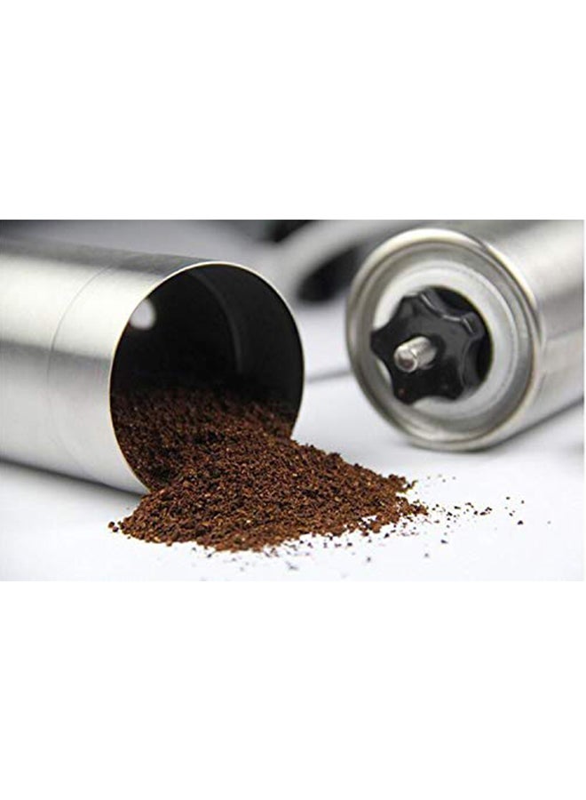 Manual Coffee Bean Grinder Silver 200grams - Image 3