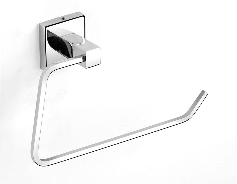 ORCE BATH ARTICLE ORCE BATH ARTICLE Towel Rings Towel Holder Hand Towel Stand Cloth Hanger Napkin Holder Cloth Stand Towel Holder for Bathroom Kitchen washbasin27_3304 Stainless SteelChrome Finished Anti Rust  - Image 4