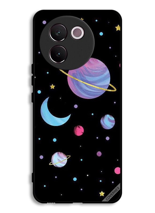 Covernex Vivo V30e 5G Protective Case Cover Planets Art  - Image 1