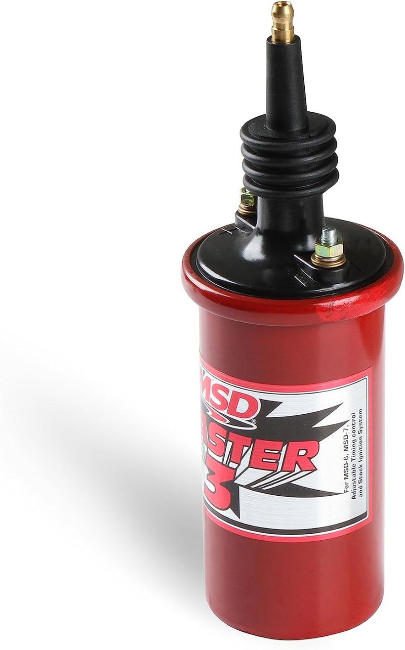 MSD 8223 Blaster 3 Ignition Coil, Red - Image 2