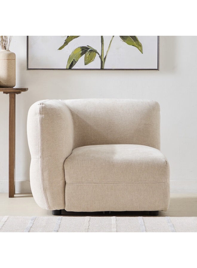 Home Box Beige Fabric Corner Sofa for Living Room - Image 4