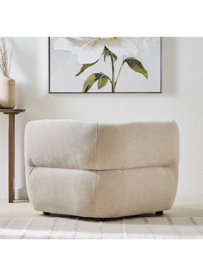 Home Box Beige Fabric Corner Sofa for Living Room - Image 5