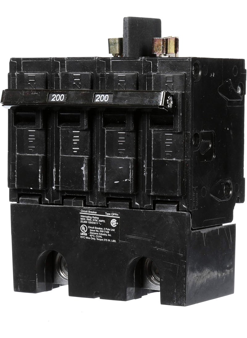 SIEMENS Siemens Q2200BH 200A 4 Pole 120240Volt 22K type QPPH Circuit Breaker  - Image 1