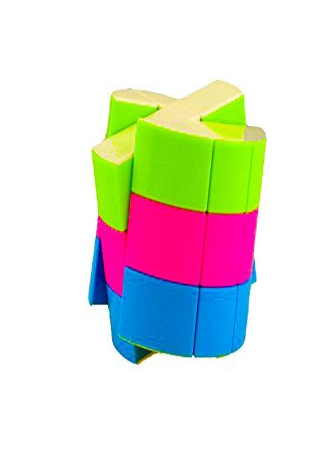 D ETERNAL 168 Months To 1200 Months Barrel Cylinder High Speed Stickerless Magic Cube 3X3X3 (Cylindrical Barrel Cube) - Image 3