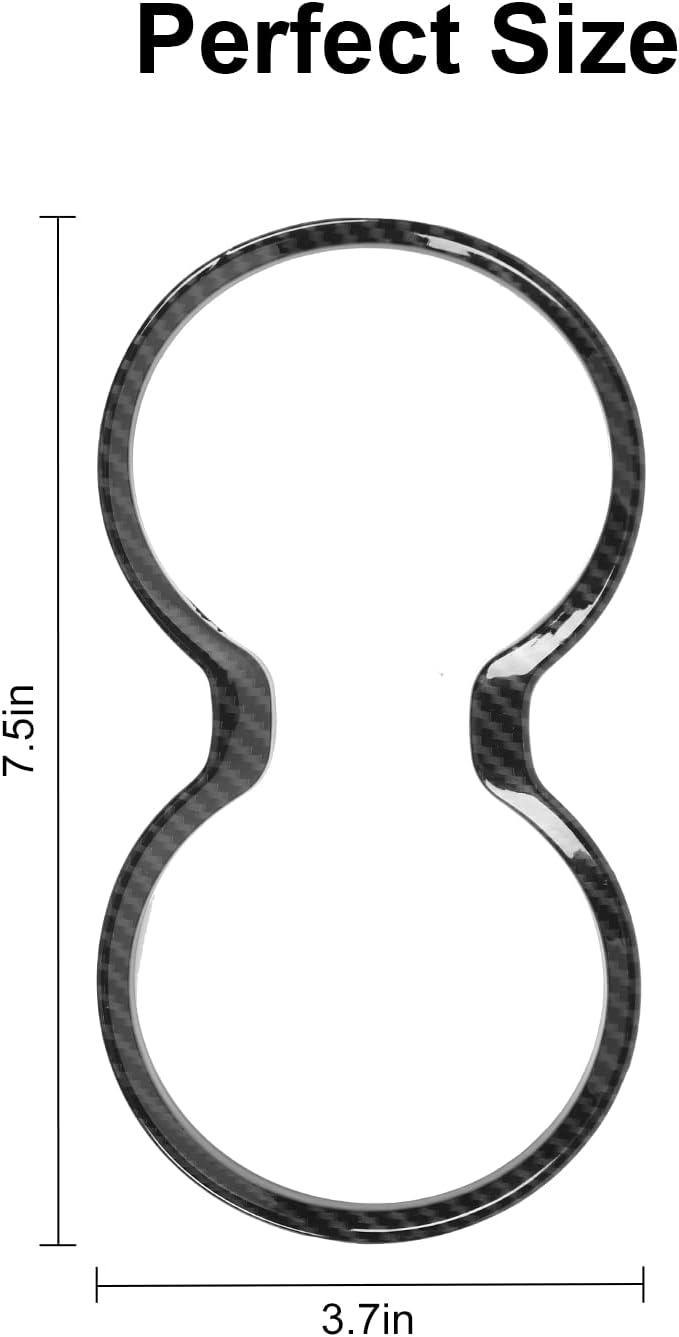 CheroCar Cup Holder Trim Cover for Jeep Grand Cherokee - Image 3