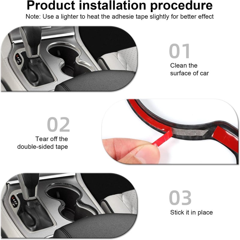 CheroCar Cup Holder Trim Cover for Jeep Grand Cherokee - Image 5