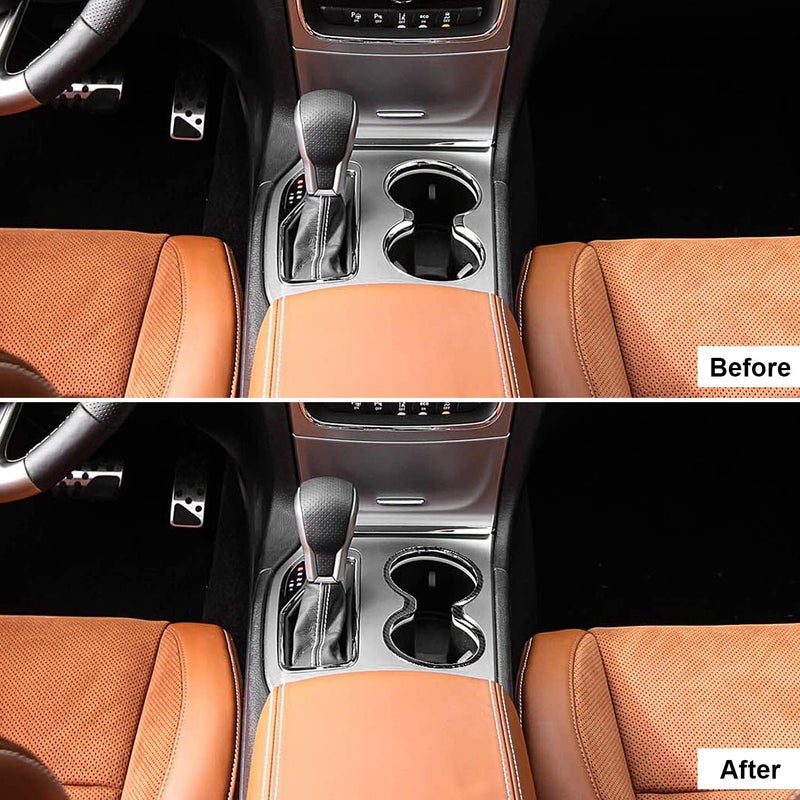 CheroCar Cup Holder Trim Cover for Jeep Grand Cherokee - Image 2