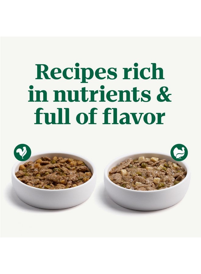 نوترو طعام كلاب رطب من نوترو ناتشورال تشويس، قطع في مرق، بنكهة الدجاج والديك الرومي، عبوة متنوعة، 3.5 أونصة (12 قطعة، عبوة من قطعتين) - Image 4