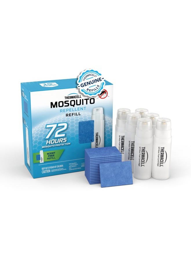 THERMACELL - Mosquito Repellent Refills; Compatible with Any Fuel-Powered Thermacell Repeller; Highly Effective, Long Lasting, No Spray or Mess; 15 Foot Zone of Mosquito Protection - Image 1