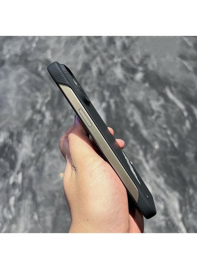 S-TOP Case For iPhone 13 Pro Carbon Fiber Frameless Cooling Phone Case - Image 5