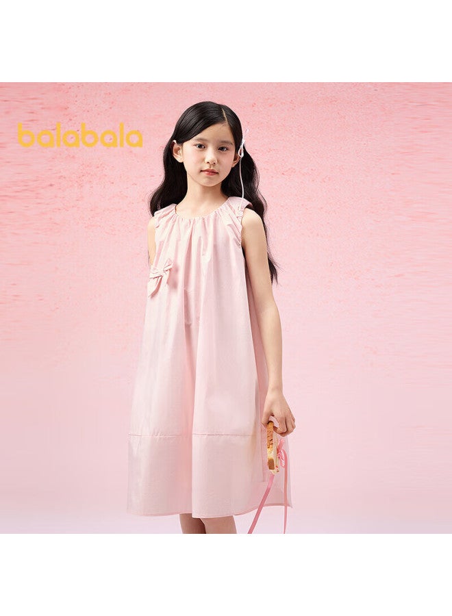 Balabala Girls' Dress Children's Sleeveless Dress Summer Dress For Big Kids Sweet 208225111024 - Image 4