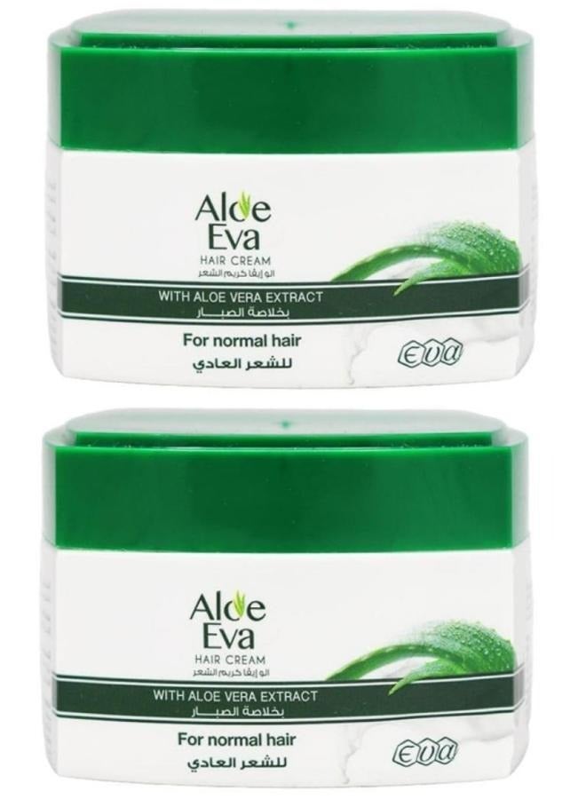 Aloe Eva 2 Pieces Hair Cream With Aloe Vera Extract 85gm 