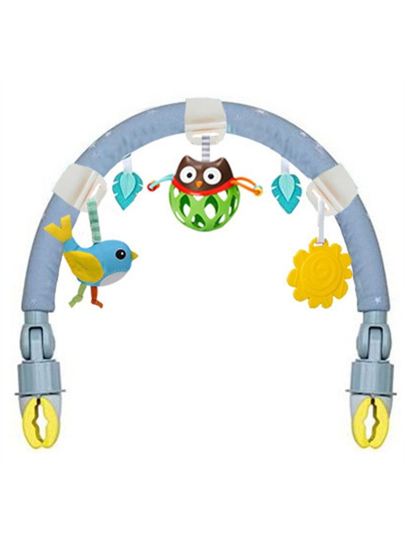 Loquat Bed Clip Hanging Bell Baby Stroller Hanging Piece Music Seat Clip Car Hanging - Image 1