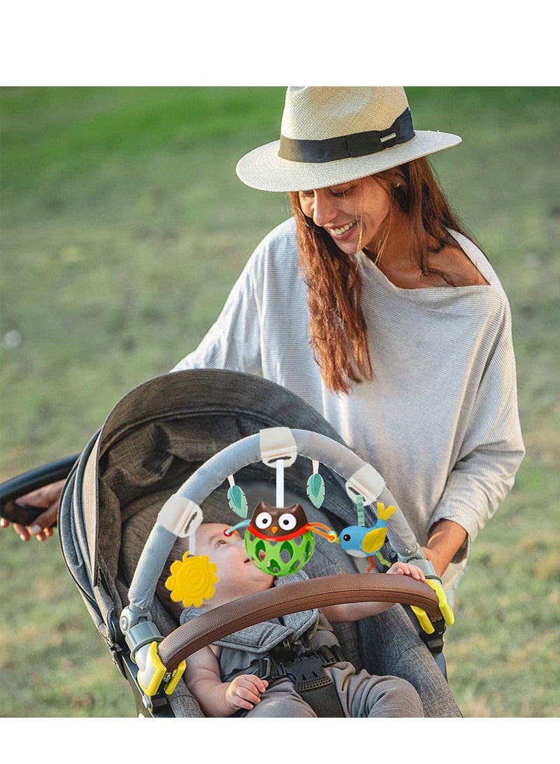 Loquat Bed Clip Hanging Bell Baby Stroller Hanging Piece Music Seat Clip Car Hanging - Image 2