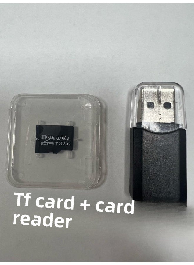 HD Cartoon Memory Card 4GB Video Recording Children Digital Camera Photo Memory Card 16g Memory Card 8g 32g-Color:Black-Capacity:Tf8gb Memory Card - Image 1