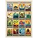 MyPuzzle.com MyPuzzle Mythical Creatures from Around The World Vintage Poster  Premium 1000 Piece Jigsaw Puzzle for Adults - Image 2
