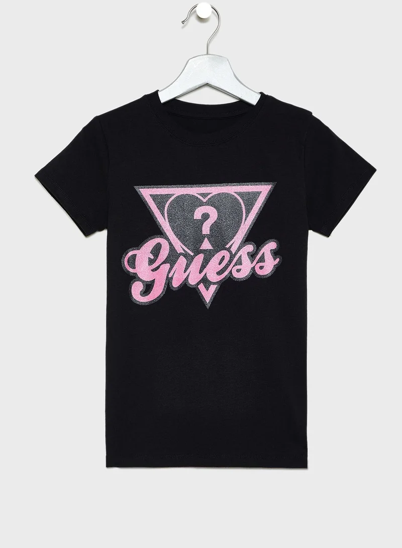 GUESS Kids Logo T-Shirt Dress