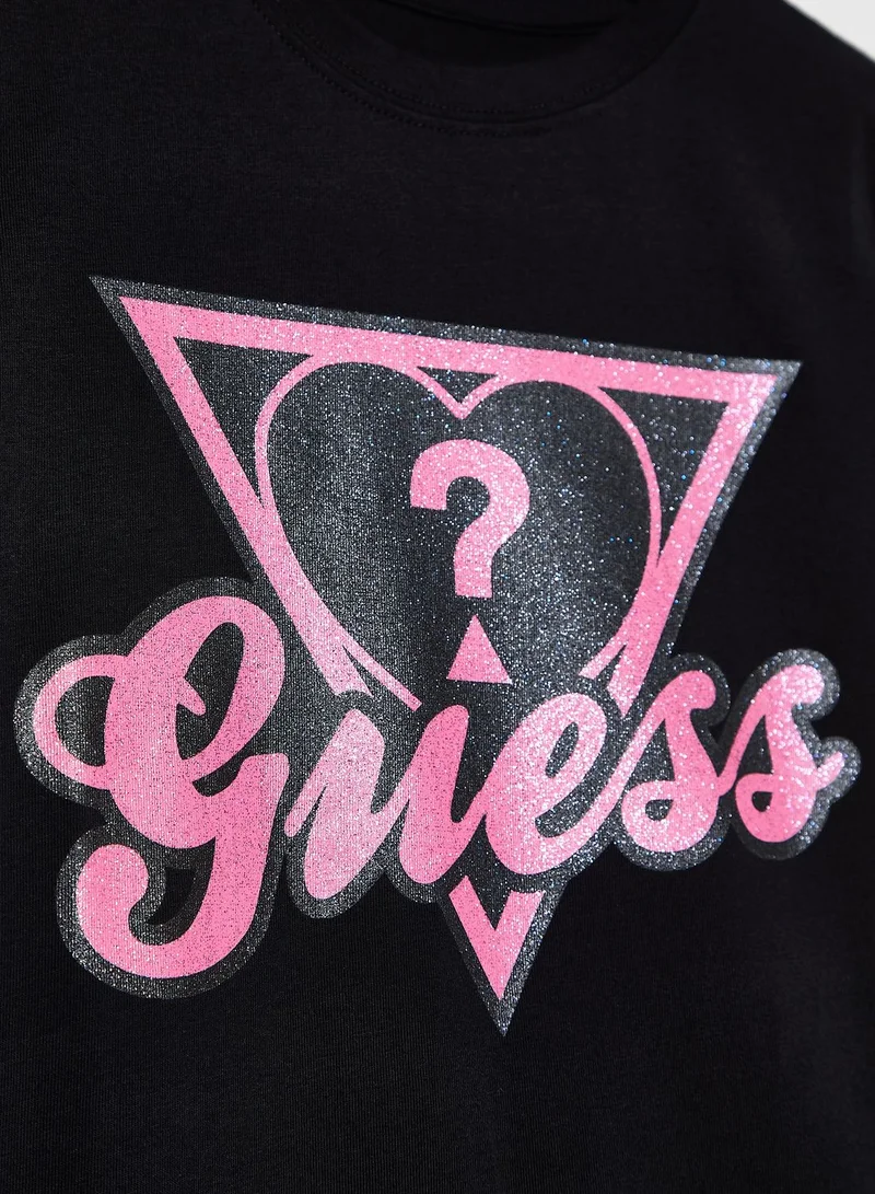 GUESS Kids Logo T-Shirt Dress