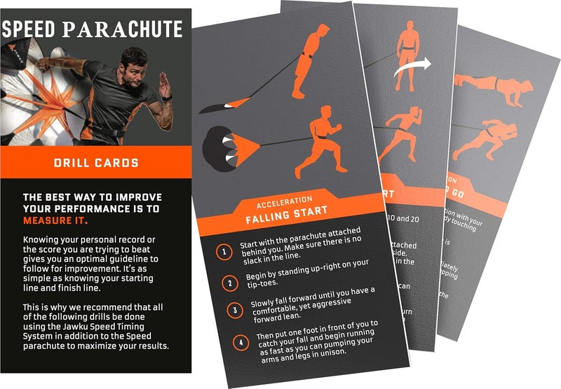 JAWKU Speed Parachute Resistance Training Chute - Image 5