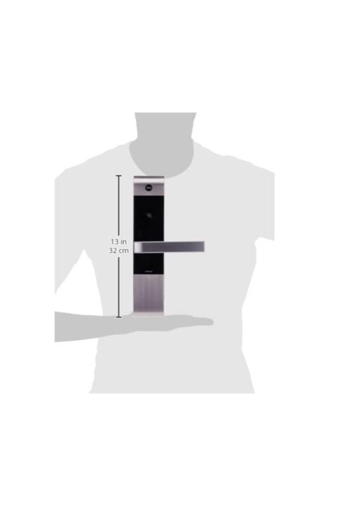 ييل قفل ذكي YDM3109A - رمز PIN، بطاقة RFID، مفتاح ميكانيكي، قفل تلقائي - دخول بدون مفتاح للأبواب اليسرى/اليمنى (تركيب مجاني) - Image 2