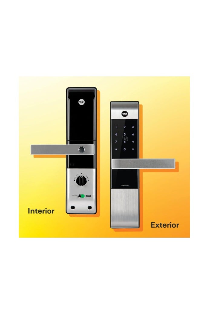 ييل قفل ذكي YDM3109A - رمز PIN، بطاقة RFID، مفتاح ميكانيكي، قفل تلقائي - دخول بدون مفتاح للأبواب اليسرى/اليمنى (تركيب مجاني) - Image 5