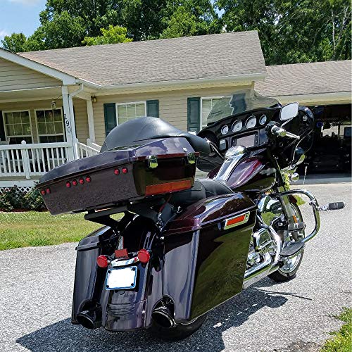 AQIMY 5" Motorcycle Rear Fender Extension Stretched Filler Fits for Harley Touring Street Glide Road Glide 2014-2024 2023 2022 2021 2020 - Image 5