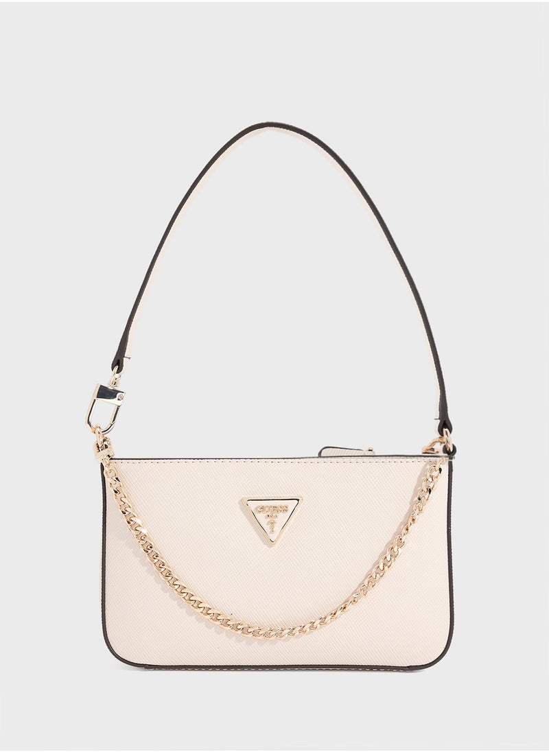GUESS Noelle Mini Top Zip Shoulder  - Image 1