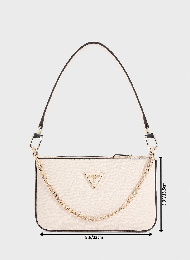 GUESS Noelle Mini Top Zip Shoulder