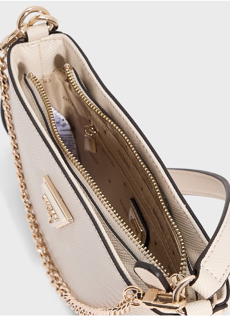 GUESS Noelle Mini Top Zip Shoulder  - Image 5