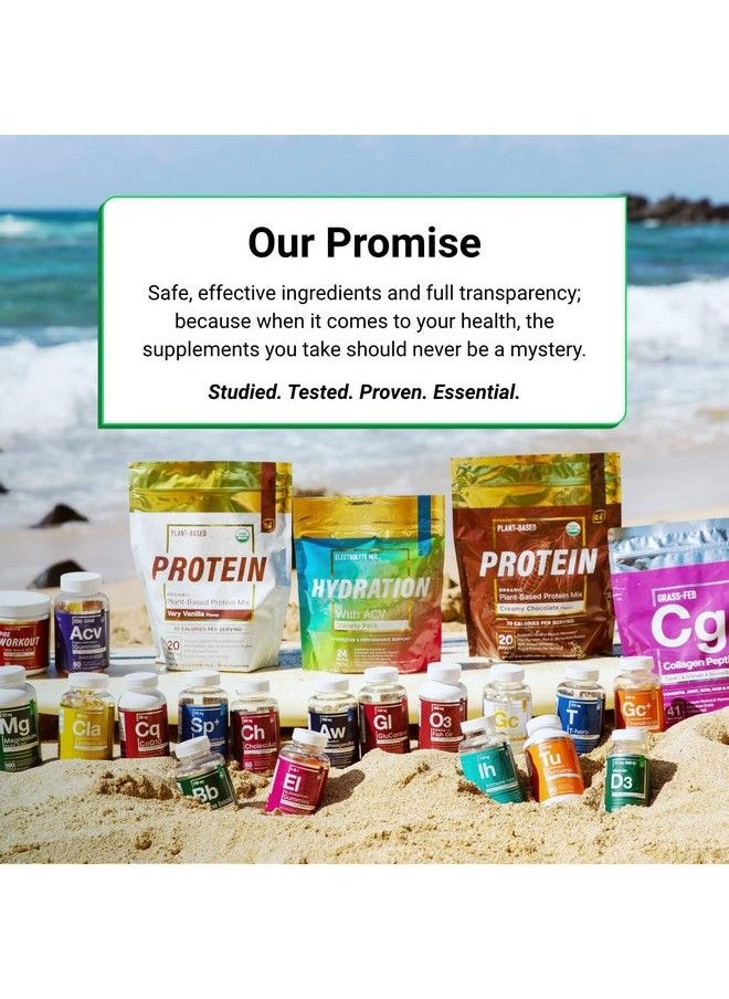 Essential Elements - Coq10 Heart Brain And Vascular Support; 200 Mg Comprehensive Patented Formula 2.6 Times Higher Absorption 60 Softgels 2 Month Supply - Image 1