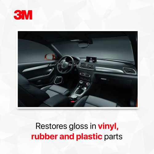 3M Car Dashboard Dresser (500 ml) | Restores Gloss and Shine on Dashboard and Other Plastic Parts | Protection from UV Rays and Fading - Image 2