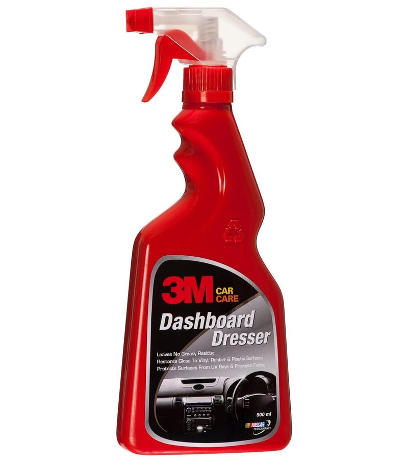 3M Car Dashboard Dresser (500 ml) | Restores Gloss and Shine on Dashboard and Other Plastic Parts | Protection from UV Rays and Fading - Image 5
