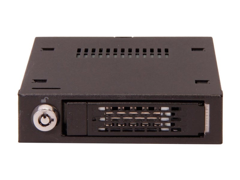 ICY DOCK Rugged Full Metal 2.5” SATA HDD & SSD Mobile Rack for External 3.5" Drive Bay | ToughArmor MB991SK-B - Image 2