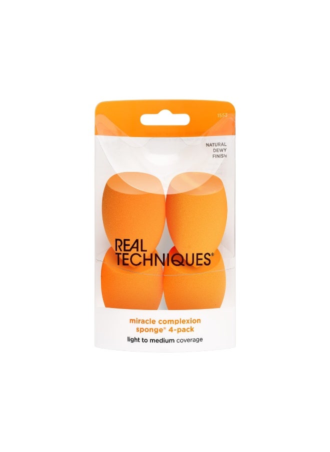 REAL TECHNIQUES Real Tech - 4 Miracle Complexion Sponges  - Image 1