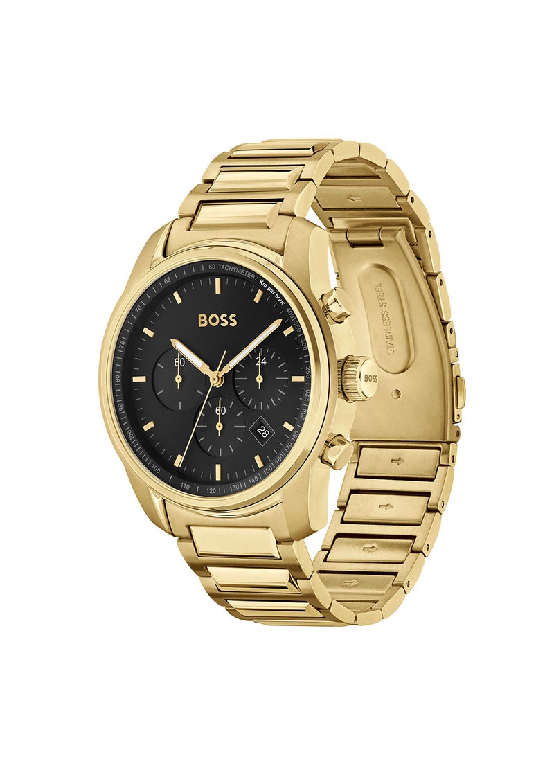 HUGO BOSS Stainless Steel Chronograph Wrist Watch 1514006  - Image 3