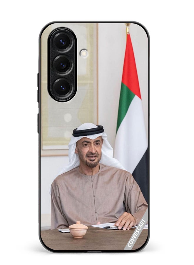 VR CREATIVE Protective Case Cover For Samsung Galaxy S25 Sheikh Mohamed Bin Zayed Al Nahyan Design Multicolour