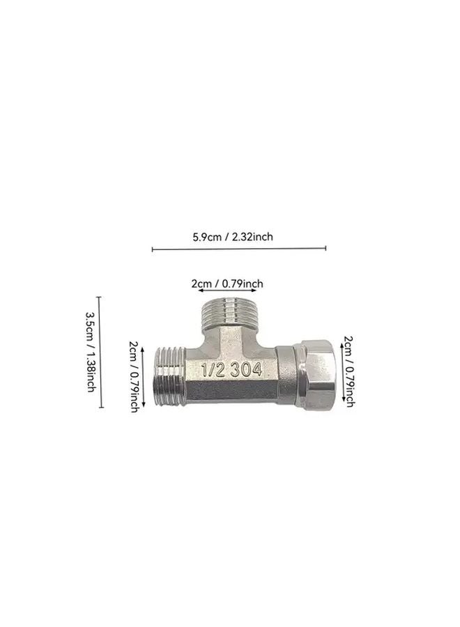 Type A B Stainless Steel G1 2 Water Pipe Fitting Hydraulic Pneumatic Connector - Image 4