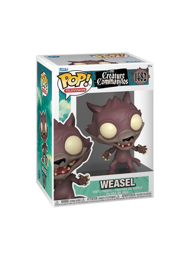 Funko Pop TV: Creature Commandos - Weasel - DC Comics - Collectable Vinyl Figure - Gift Idea - Official Merchandise - Toys for Kids & Adults - Superheroes Fans - Model Figure for Collectors - Image 1