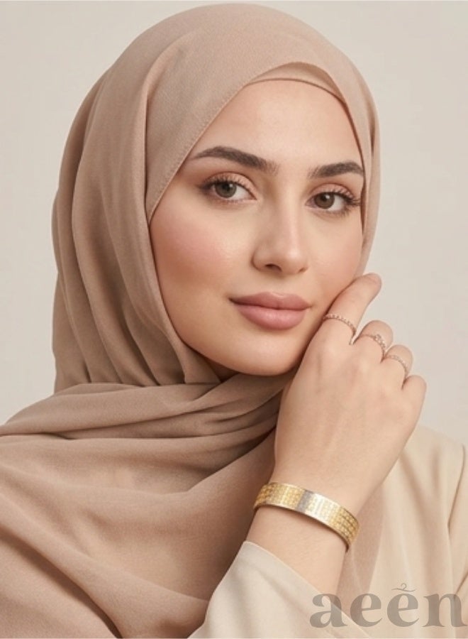 aeen 18K Gold Plated Stainless Steel Allah 99 Names Islamic Bracelet, Adjustable Arabic Calligraphy Bracelet, Muslim Religious Jewellery Gift for Men and Women - Image 3