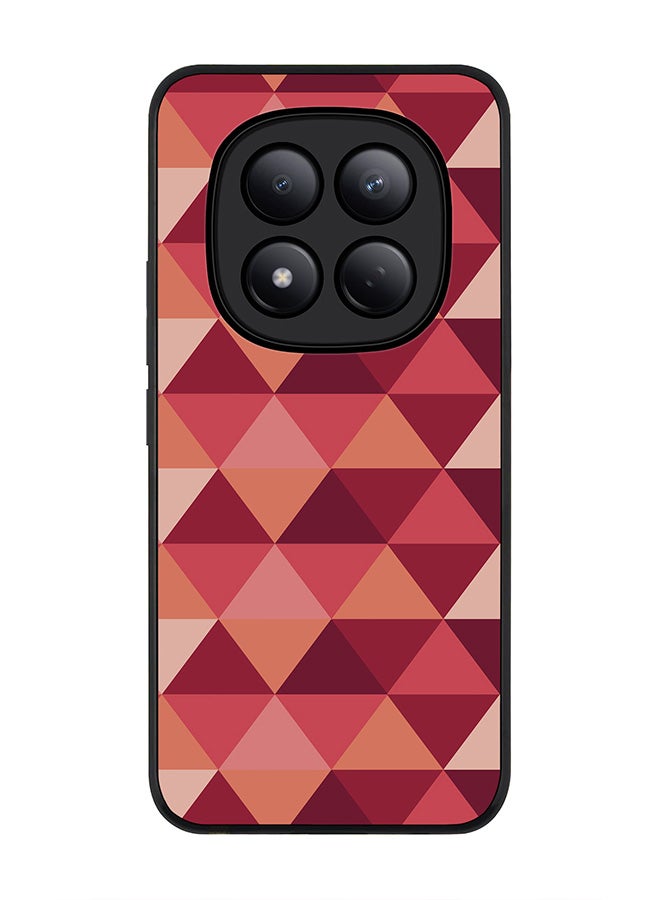 For Xiaomi Redmi Note 15 Pro 4G Case,Slim fit Camera Protection, Shockproof Thin Phone cover  - Topsy Turvy Triangles