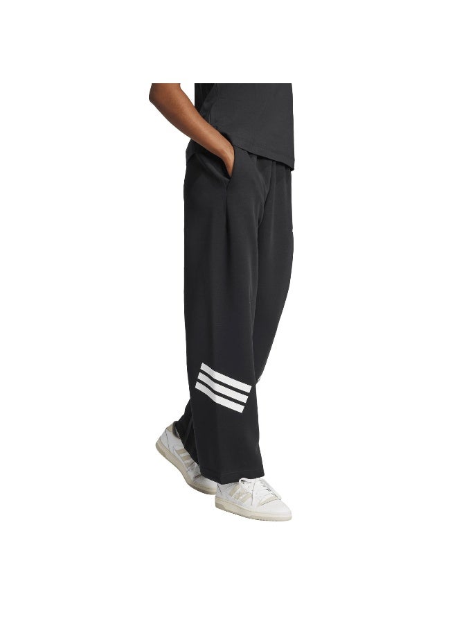 Adidas W Fi 3S Oh Pt Black Training Pants For Women XS - Image 4