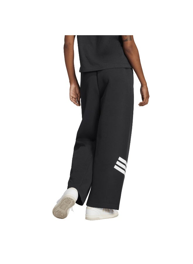 Adidas W Fi 3S Oh Pt Black Training Pants For Women XS - Image 3