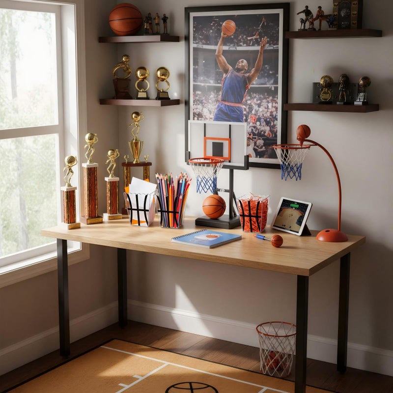 Vesici 6 Pcs Plastic Basketball Baskets for Gifts Empty Basketball Senior Night Gift Basket Clear Snack Popcorn Buckets Container for Sport Party Favor Holiday Gift Packaging - Image 4