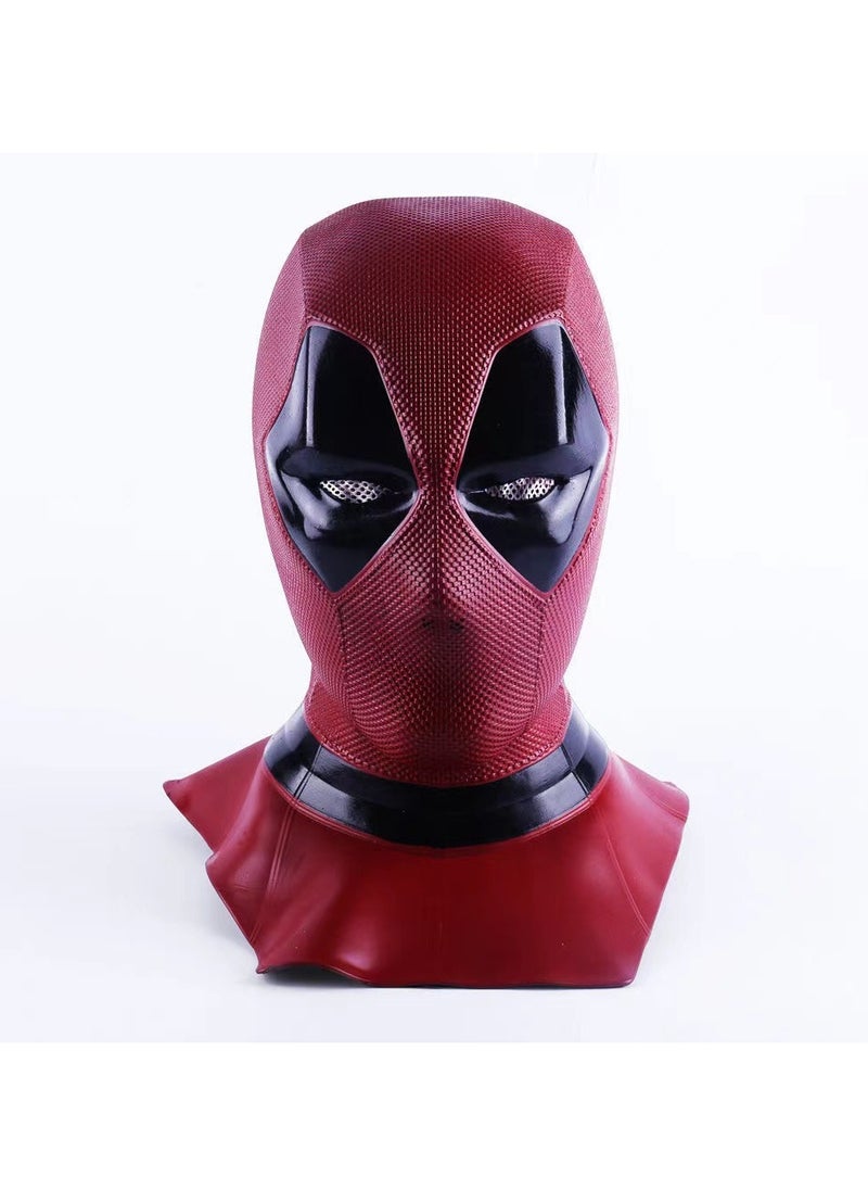 Deadpool's costume headgear, cosplay accessories, hilarious props, superhero masks, Marvel cinematic universe collectibles  - Image 1