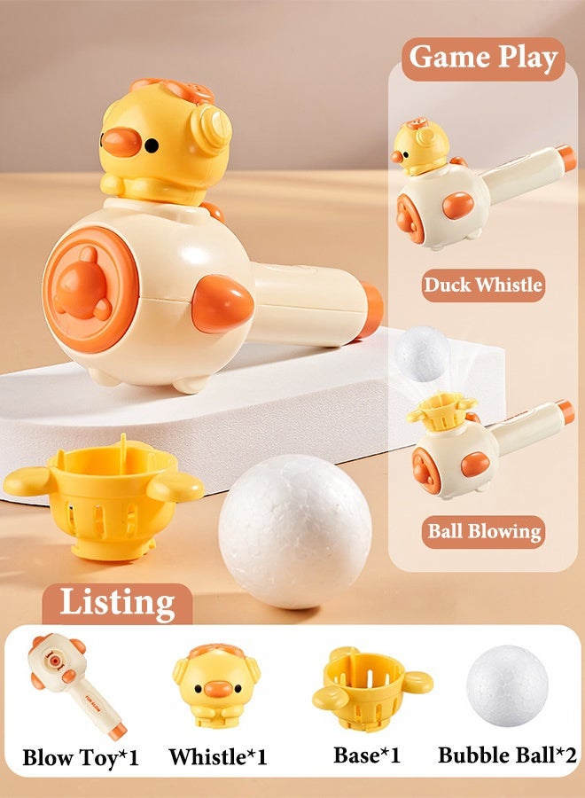 Sensory Breathing Exerciser Toy for Kids, Floating Blow Balls with Whistle Autism Speech Therapy Educational Gift for 3-7 Years Old - Image 2